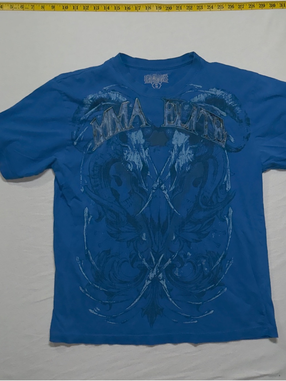 MMA ELITE Y2K Men’s Short Sleeve T-Shirt - Blue